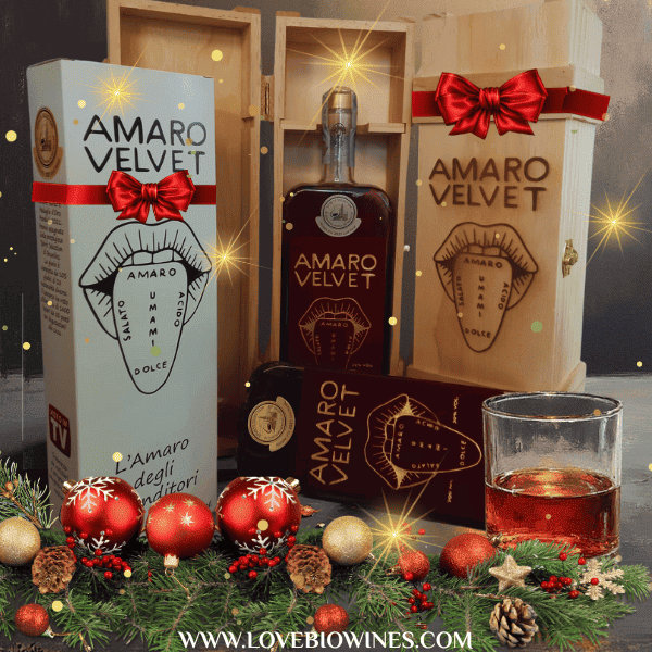 Amaro Velvet – MIGLIOR AMARO DEL MONDO 2021 in Scatola Legno